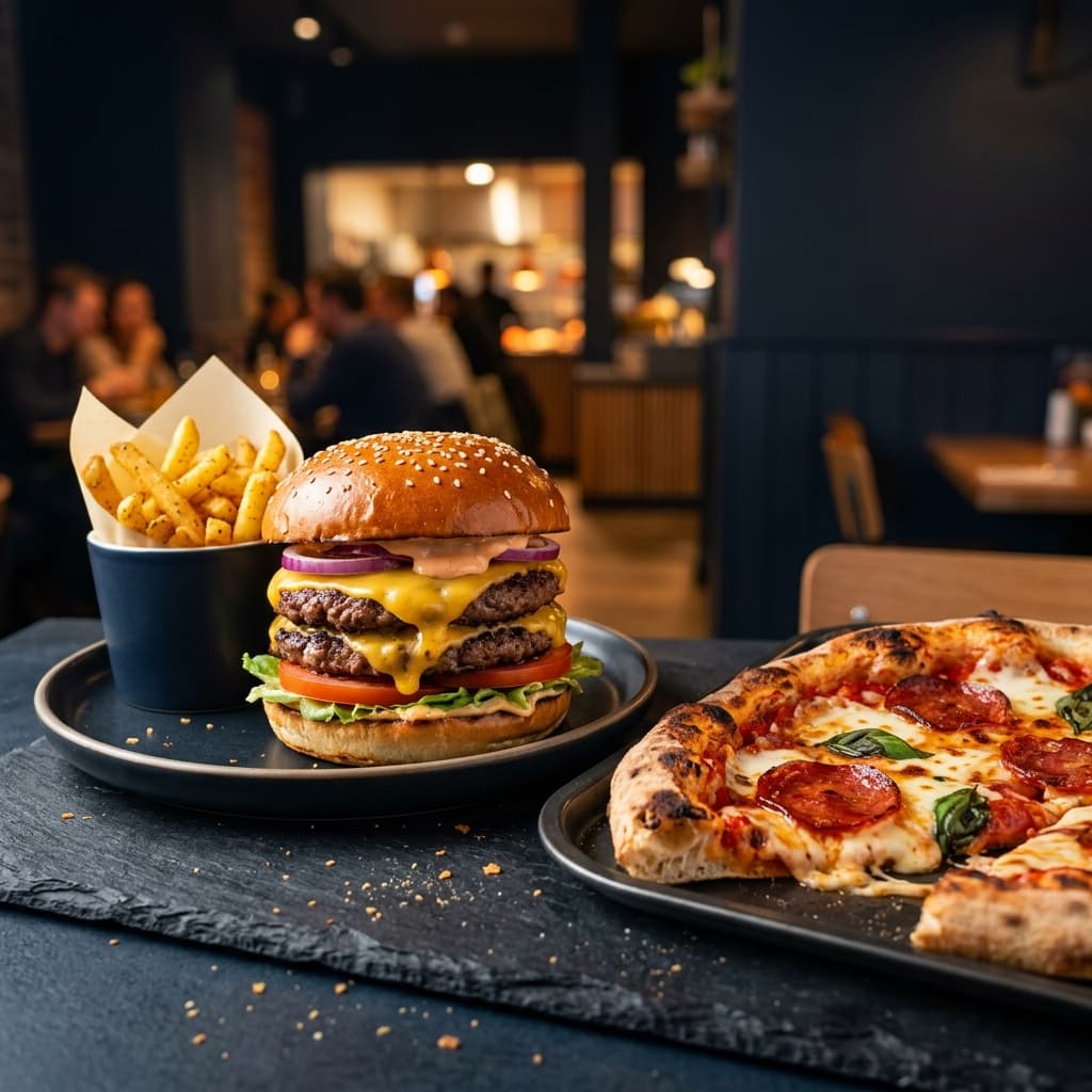Modern Fast Food visual direction